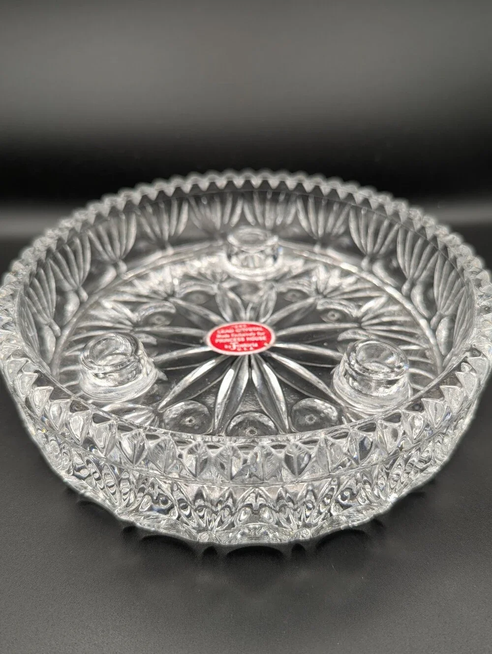 Princess House by Fostoria Crystal Candle Holder